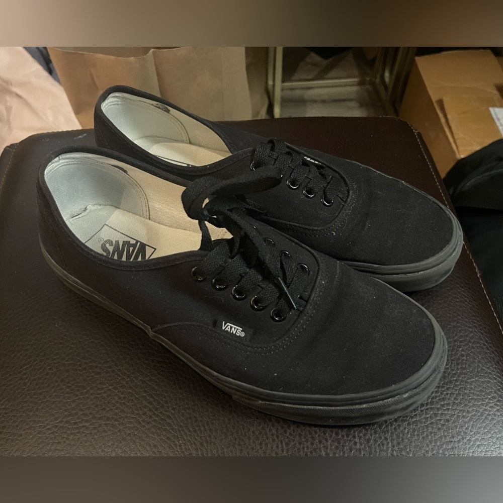 Vans authentic canvas skate shoes